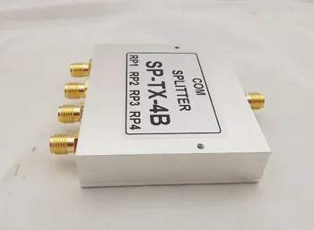 1pc ANTÉNNY Koaxiálny Prehovoriť Power Splitter Delič Senzory SMA Female 4-way Signál Booster 380-8000MHz 8GHZ