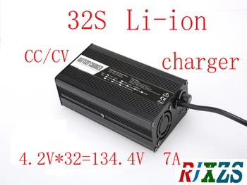 134.4 V 7A nabíjačka pre 32S lipo/ lithium Polymer Li-ion batérie inteligentné nabíjačky podporu CC/CV režim 4.2 V*32=134.4 V