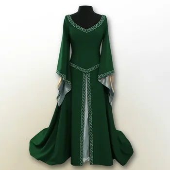 Cosplay Stredovekého Paláca Princezná Šaty Dospelých Vintage Strany večerné šaty Retro Renesancie Chvostom Šaty, Kostým plus veľkosť 5XL