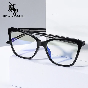 JIFANPAUL Značky optické sklá mužov transparentné módy klasické slnečné okuliare pre mužov anti-modré svetlo slnečné okuliare cat eye slnečné okuliare