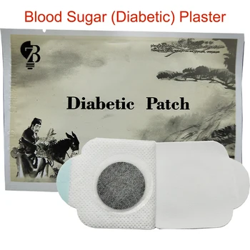 10pcs/veľa Diabetes Bylinné Diabetes Cure Nižšie hladiny Glukózy v Krvi Liečba Diabetickej Patch ruskej Instruaction