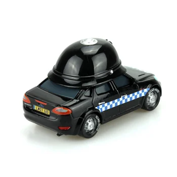 Pixar Cars Čiernu Značku Wheelsen Šedá UK Policajné Kovové Diecast autíčka 1:55 Voľné Model Zliatiny Auto Disney Kreslené Hračky Pre Deti,