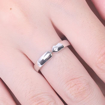 OEVAS Pevné 925 Sterling Silver Elegantné Prst prstene pre ženy Najvyššej kvality Dámy Zapojenie strana Šperky Výročie Dary