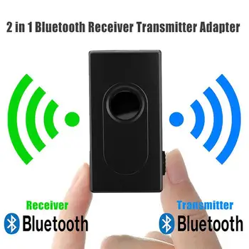 2 V 1, Bluetooth V4 Vysielač, Prijímač Bezdrôtovej A2DP, 3.5 mm Stereo Audio Music Adaptér pre TV, Telefón, PC Y1X2 MP3, MP4 TV PC
