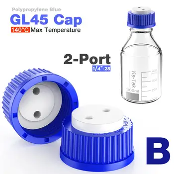 GL45 porézne spp špirála spp kvapalinová chromatografia odpadu spp 8/1 4/1 činidla fľaša tekutiny výstup spp od Ks-Tek