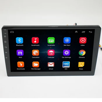 10 PALCOVÉ GPS Navigácie Autoradio Multimediálne DVD Prehrávač, Bluetooth Univerzálny Auto Príslušenstvo Cúvaní Video Integrované Stroj
