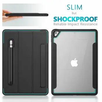 Šikovný Tablet Prípade Pre Nový iPad 2019 7. Generácie Coque Shockproof Brnenie Flip Cover Pre iPad Pro 12.9 Pro 11 9.7 Mini 4 5 Prípadových