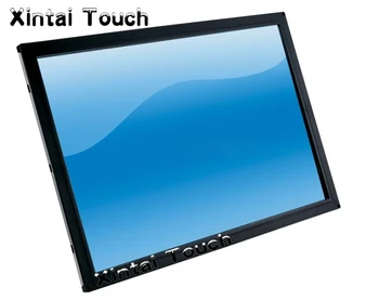 HORÚCE! 60 palec 10 bodov IČ multi touch screen panel držiak pre LCD& Monitor, USB, napájanie, ovládač zadarmo, plug and play