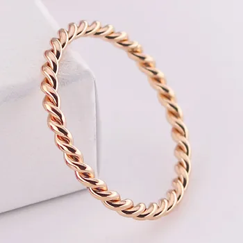 ženské krúžok svadobné doplnky z nerezovej ocele zlatý prsteň ženy kórejský módne malé twist reťazca krúžok osobnosti chvost šperky