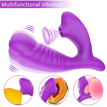 10 Režimy Pošvy Sania Vibrátor Orálny Sex Sacie Stimulátor Klitorisu Upozorňuje Bulík Žena Masturbator Dospelých, Erotické Hračky, Sex