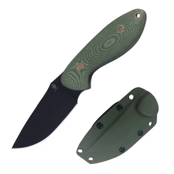Kizer pevnou čepeľou noža 1022A2 bushcraft pevné nože pre lov užitočné zelená edc nôž ručné náradie