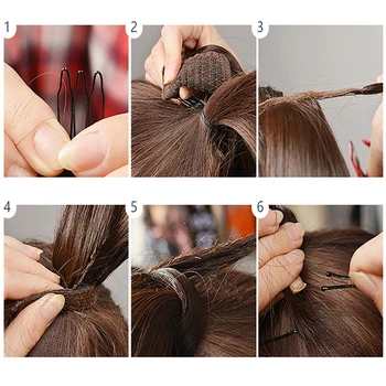 OČARUJÚCE 24 palcový Hodvábne Rovné Syntetické Klip Copu Príčesky pre Ženy, predlžovanie Vlasov Vysokej Teplote Flase Vlasy