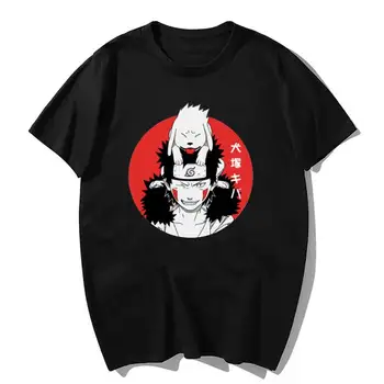 2020 Naruto Kiba Inuzuka T-Shirt T Shirt Mužov Kawaii Letné Topy Cartoon Karate Grafické Tees Tee Tričko Unisex Harajuku Tričko Muž