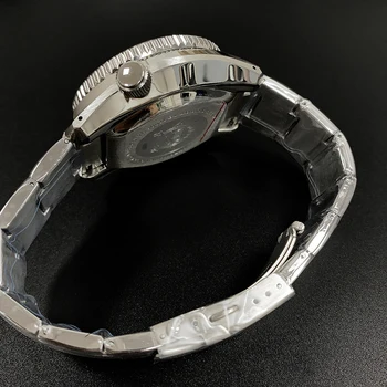 Pánske potápačské hodinky 300M Vode Odolný zafírové sklo keramická fazeta BGW9 modrý svetelný NH35 Automatické mechanické hodinky Mužov