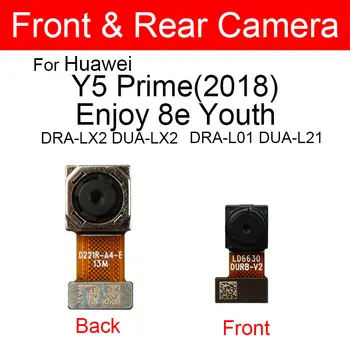 Zadné Hlavný Fotoaparát Pre Huawei Y5 Prime 2018 / Vychutnať 8e Mládež DRA-LX2 VYHĽADÁVANÉ-LX2 DRA-L01 Späť Veľký Fotoaparát, ktorým Čelia Malé Kamery Časti