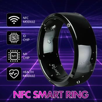 Nepremokavé Odomknúť Ochrany Zdravia Smart Prsteň Nosiť Nové technológie Magic Prst NFC Krúžok Pre Android, Windows NFC Mobilný Telefón