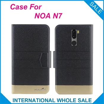 Originálne! NOA N7 Prípade, 5 Farieb, Módne Luxusné Ultra-tenké Flip Kožený Ochranný Kryt pre NOA N7 Telefón Prípade