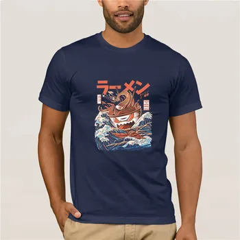 Topy Letnej Pohode Funny T-Shirt SKVELÉ RAMEN MIMO KANAGAWA Zábavné pánske Print tričko Tlač Ležérne pánske Oblečenie