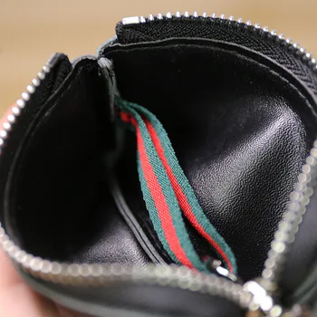 SIKU pánske kožené peňaženky mincu držiteľov módne tlačidlo peňaženky módne kľúča držiteľa