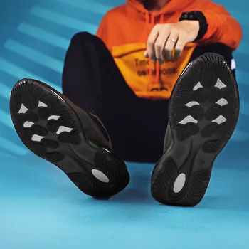 Pánske svetelný športové topánky priedušná pohodlné bežecké topánky pánske topánky ľahký vonkajšie opotrebovaniu ležérne topánky