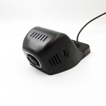 WHEXUNE WiFi Auta DVR Dash Cam FHD 1080P Nočné Videnie Skrytý Panel Kamery Auto Video Jazdy Záznamník Vozidla Fotoaparát G-sensor