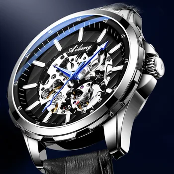 AILANG značky autentické 2020 nové Švajčiarske hodinky pánske mechanické hodinky automatic veľké dial tourbillon trend značky, pánske hodinky