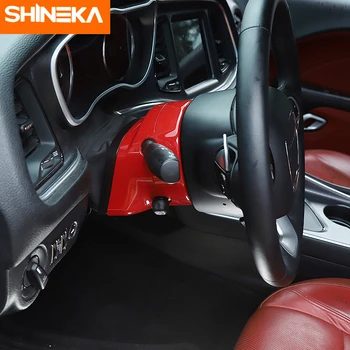 SHINEKA Auto Elektricky Nastaviteľný Volant Base Nižšie Dekor Samolepky Príslušenstvo pre Dodge Challenger /Nabíjačky /300C 2011+