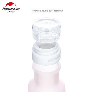 Naturehike Prenosné Silikónové Plnenie Fľaše Cestovné Muži Ženy Šampón Vaňa cestovného Ruchu Kozmetika Silica Gel fľaša Vrecku Nástroje