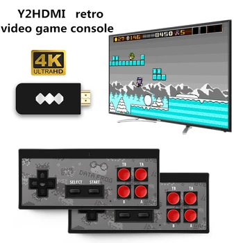 RETROMAX HDMI 4K Video, Herné Konzoly Dvoch Hráčov, Budovať-v 568 Retro Klasickej Hry Wirless Regulátor Výstup HDMI