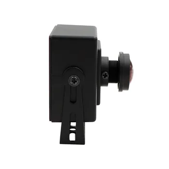 Fisheye Široký Uhol Pohľadu 180 stupňov 1.3 Megapixel Webcam Aptina AR0130 HD 960P OTG UVC USB Kamera s Mini Prípade, Hliníkový kryt