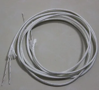 2*0,5 mm K Typu Sklolaminát Potiahnutý Termočlánok drôt