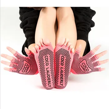 Módne Leto Tenké Päť Prst Ponožky, Papuče Ženy Lady Neviditeľnosť Ponožky Yuga Black Päť Prstov Ponožky Sport Dievča S Rukavicami