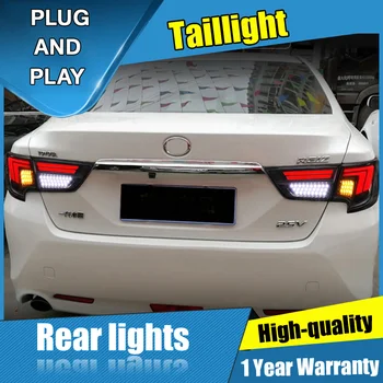 4PCS Auto Styling pre Toyota Reiz LED zadné svetlá, roky 2013-2017 pre Reiz Označte X LED koncových svetiel+Zase Signál+Brzdové+Zadnej LED svetlo