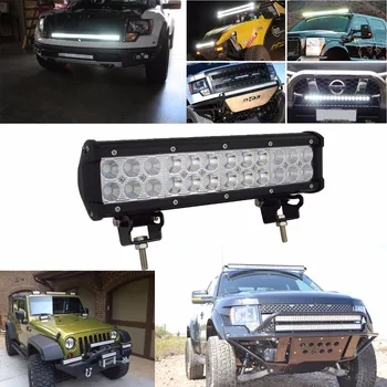 1-4PCS 12inch 72W Offroad LED Svetlo, Bar Combo Beam LED Jazdy Lampa Pre ATV SUV 4WD Loď Truck Traktor Auto