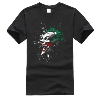 Joker Samovražedné Komando Klaun Tričko Bavlna pánske Top T-shirts Jedinečný Topy, Košele Prevláda Jeseň Zimné Oblečenie Tričko