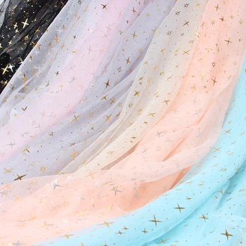 150*100 cm Lesk Star Sequin Tylu Textílie Organza obrus Sukne Oka Svadby, Narodeniny Fotografie Pozadie DIY Plavidlá Dodanie