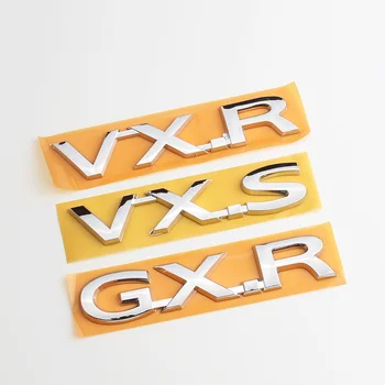 1 KS 3D ABS VXR VXL VXS GXR 5.7 V6 V8 Zadné Znak Odtlačkový Odznak Kufra Auta Nálepky na Toyota Land Cruiser LANDFREE Auto Styling
