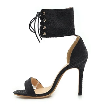 MORAZORA Ženy topánky, vysoké podpätky sandále ženy čipky stiletto na vysokom opätku 10 cm, čierne šaty, svadobné topánky žena drop shipping