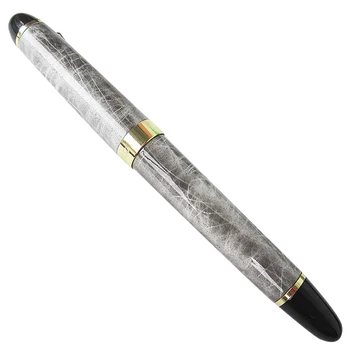 Vysoká kvalita Jinhao X450 Iraurita Plniace pero Full metal Zlatý Klip luxusné perá študent Darček Písacie potreby Kancelárske školské potreby