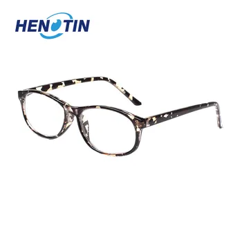 HENOTIN Unisex Retro Okuliare na Čítanie Plastového Rámu (Diopter 0~+600)