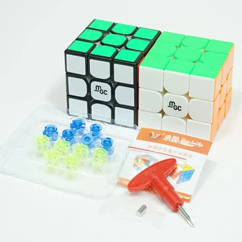 Pôvodné YJ MGC V2 M 3x3x3 Magnetické Magic Cube Verzia 2 Yongjun MGC V2 2*2 Rýchlosti Cube pre Mozgu Školenie Hračky pre Deti Deti