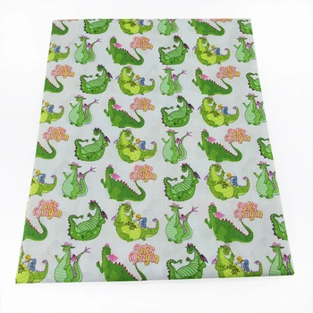 50*145 zvierat patchwork vytlačené Polyester&bavlnená tkanina pre Tkanivo Deti posteľná bielizeň bytový textil pre Šitie,1Yc421