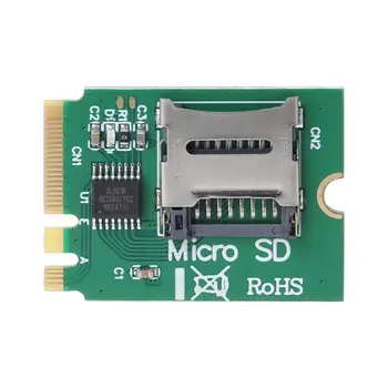 M2 NGFF Tlačidlo A. E WIFI Slot na Micro SD SDHC SDXC TF Kariet T-Flash Karty M. 2+E Kartu Adaptér Súprava