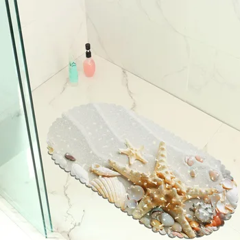 Kúpeľňa Non-slip Mat Poschodí Podložka z PVC, Koberec určenej na Kúpanie, Sprchovanie protišmyková Podložka s Prísavky