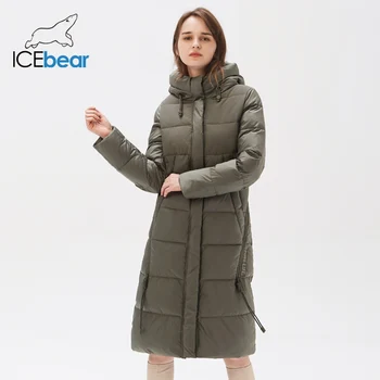 Icebear 2020 módne vysokej kvality s kapucňou ženy bunda zimná dlhé oblečenie ženy značky kabát GWD20310I