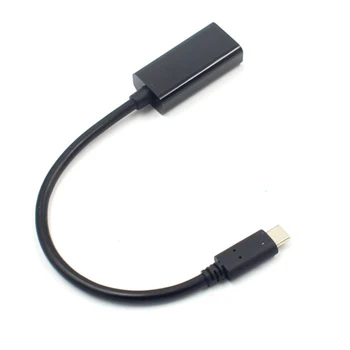 Nový USB Typu C Na Ženy, HDMI, HDTV Adaptér Kábel 1080P Kábel Adaptéra Mužov a Žien HDMI Konvertor Pre MHL Funkcia Telefóny Čierna