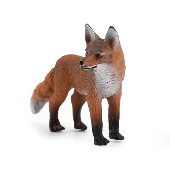 Simulácia Fox, Model Obrázok Bábika Deti Hračky Wild Psie Red Fox Inteligencie, Hračiek Krásne Pevné Ozdoby
