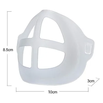 10PCS 3D FaceMask Držiak Úst Samostatné Vnútorné Stojan, Držiak, Priestor na Dýchanie Pevné Rozšírené Pohodlné Masku na Tvár DIY Príslušenstvo