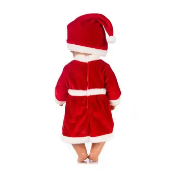 2 Štýly Vianoce Nastavte si Vybrať Bábika Oblečenie vhodné Pre 43 cm baby Doll oblečenie reborn Bábiky Príslušenstvo