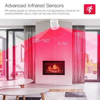 ZigBee PIR Snímač Pohybu Ľudskej Senzor Detektora Inteligentný Život Tuya App Riadenie Inteligentné Prepojenie Smart Home Alarm Systém